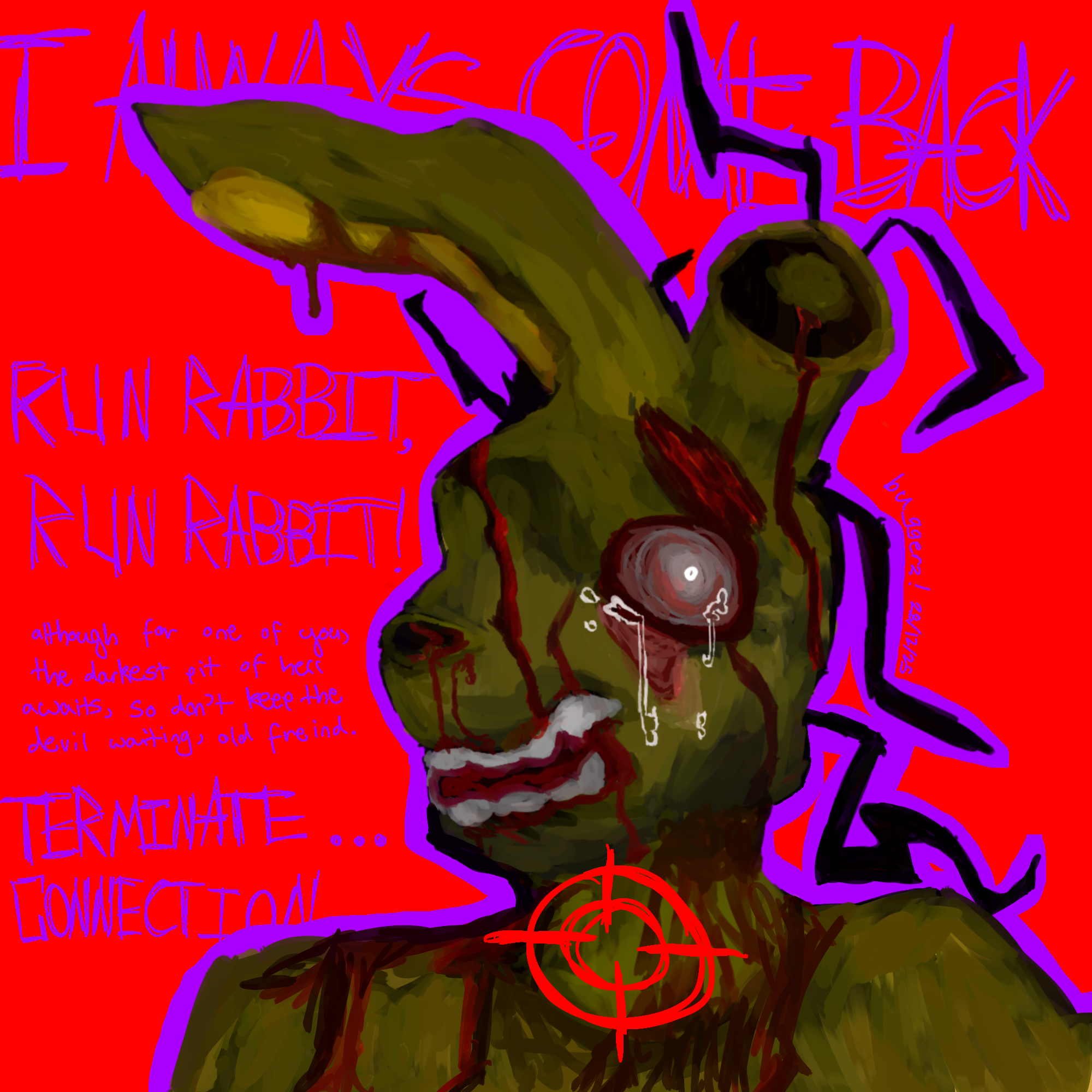 RUN RABBIT, RUN RABBIT! - ibisPaint