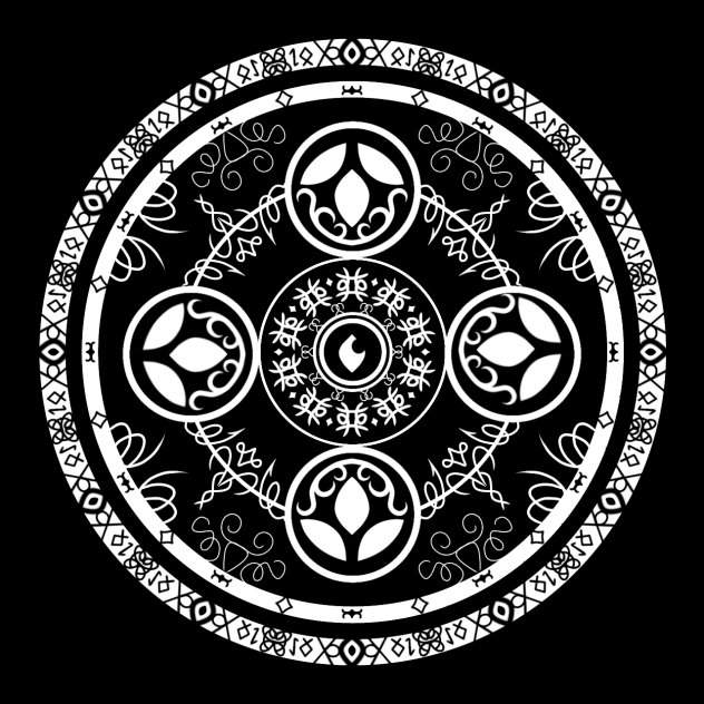 pentagrama de hechizo elementar