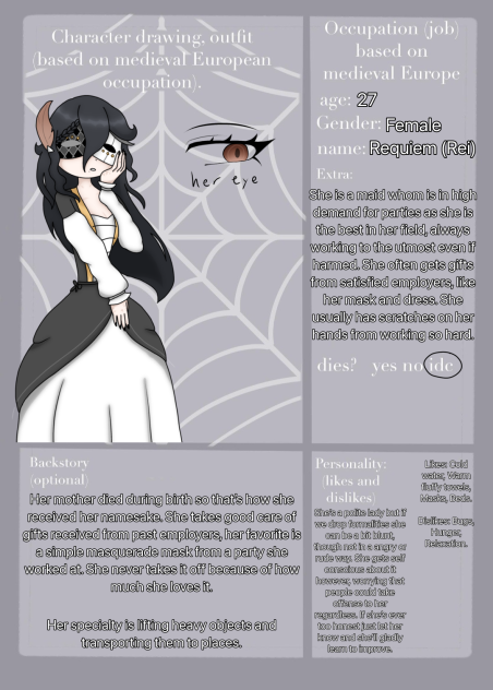 Character I made for CAUGHT