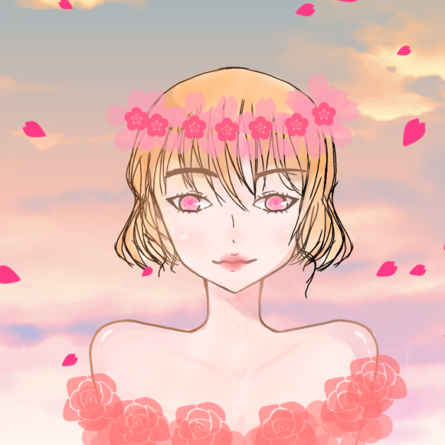Sunset Close up - ibisPaint