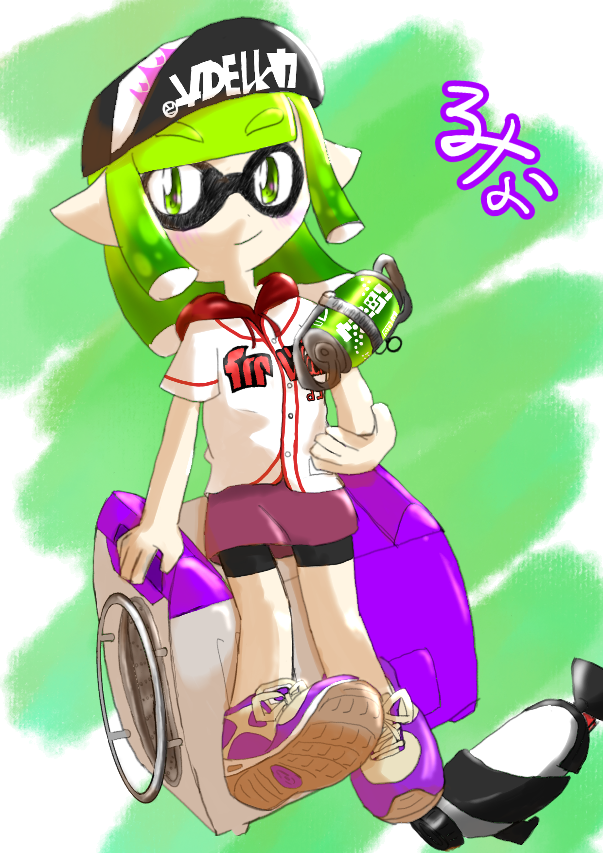 スプラ2】マイイカちゃん - ibisPaint