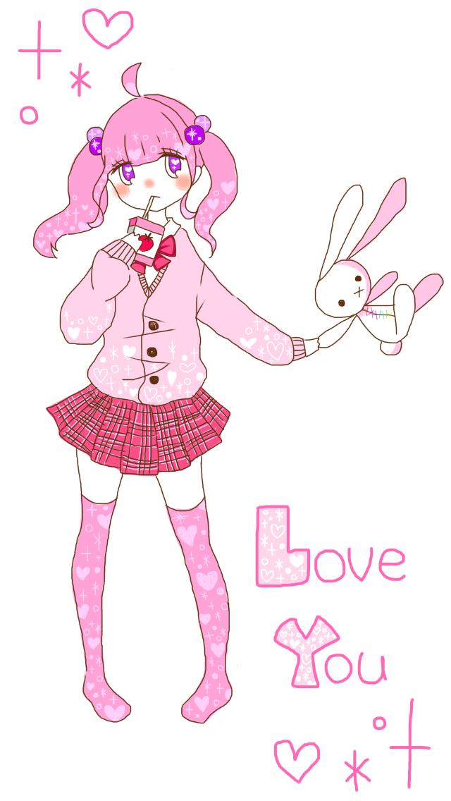 夢かわいい系女子 Ibispaint