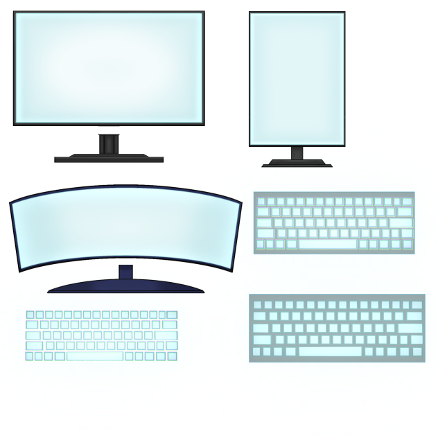 IBM2001 screen display keyboard2