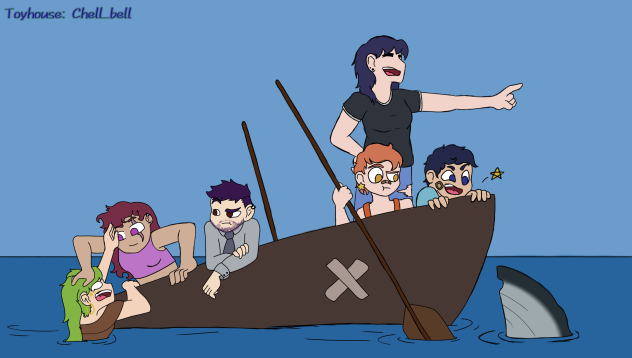 alter ship at sea