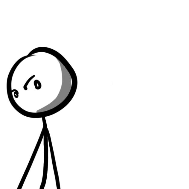 Ball stickman shadows!