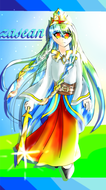 ザシアン　擬人化