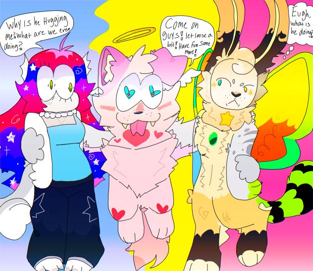 ⭐️😅Awkward trio✨⭐️