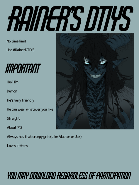 RAINER’S DTIYS