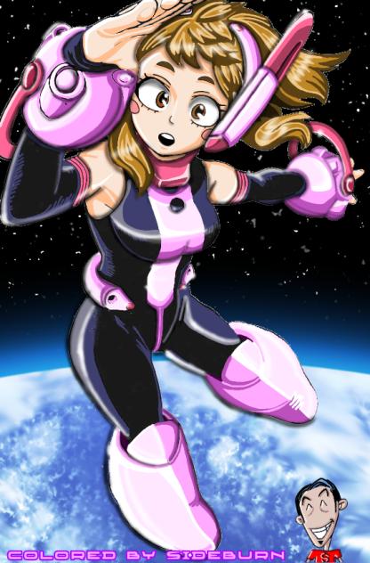 Uraraka in the space 2.0