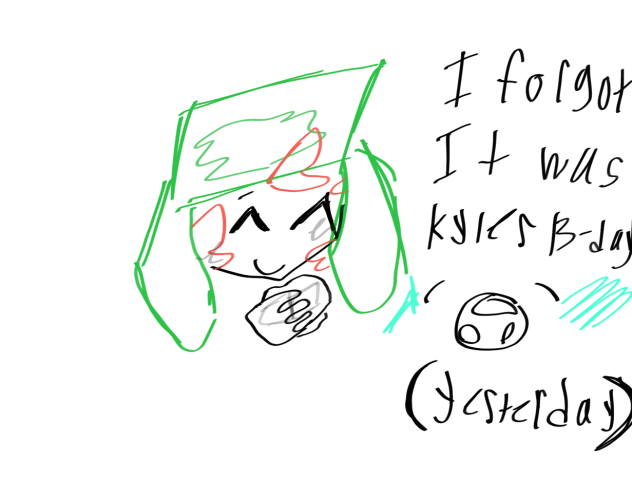 I forgor