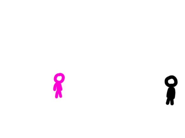 pink Vs black