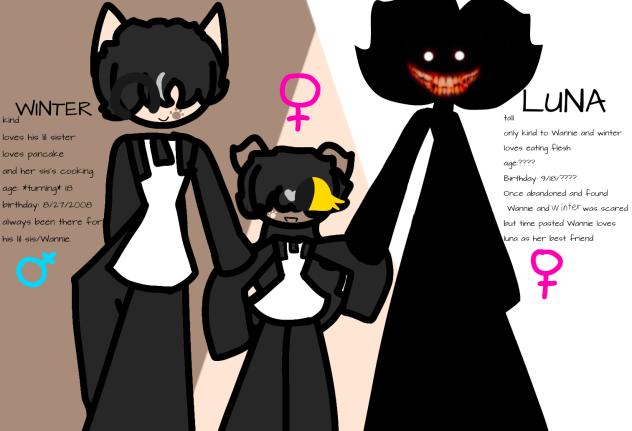 New oc's + Wannie remake (tips in desc)