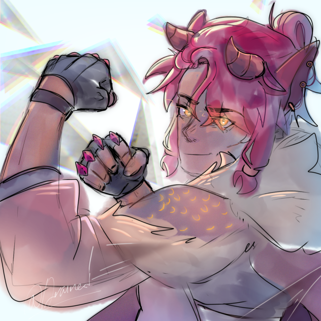 Tea guy wants to brawl