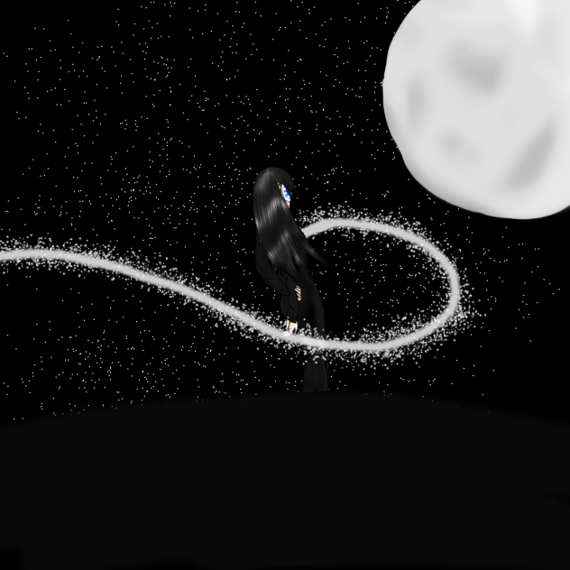 Night sky - ibisPaint