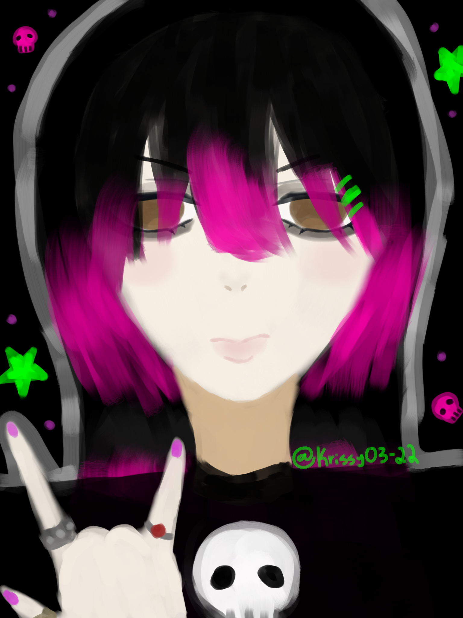 Goth Girl! - ibisPaint