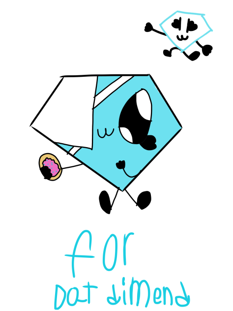 A drawing for dat dimend