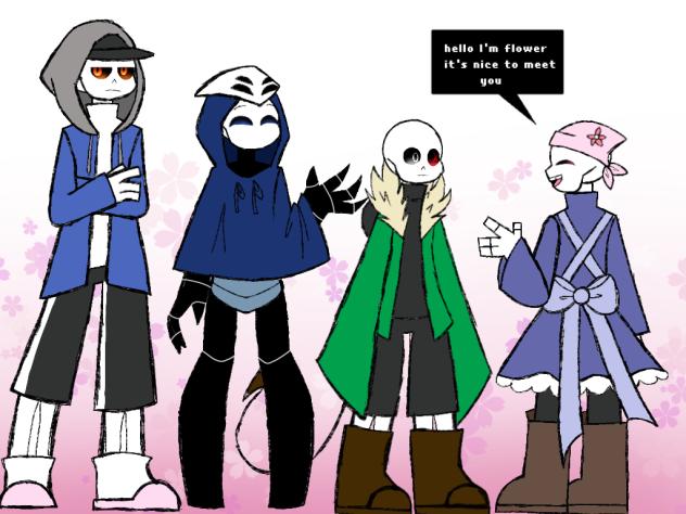 flower meets new people