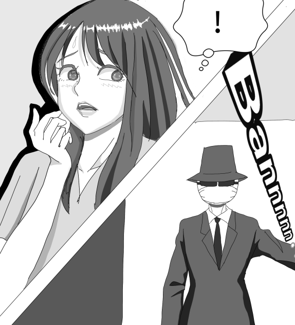 来ないで！②