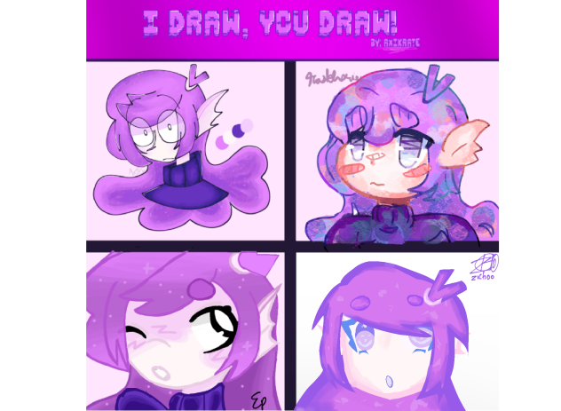 i draw u draw collab thing hehehshsq