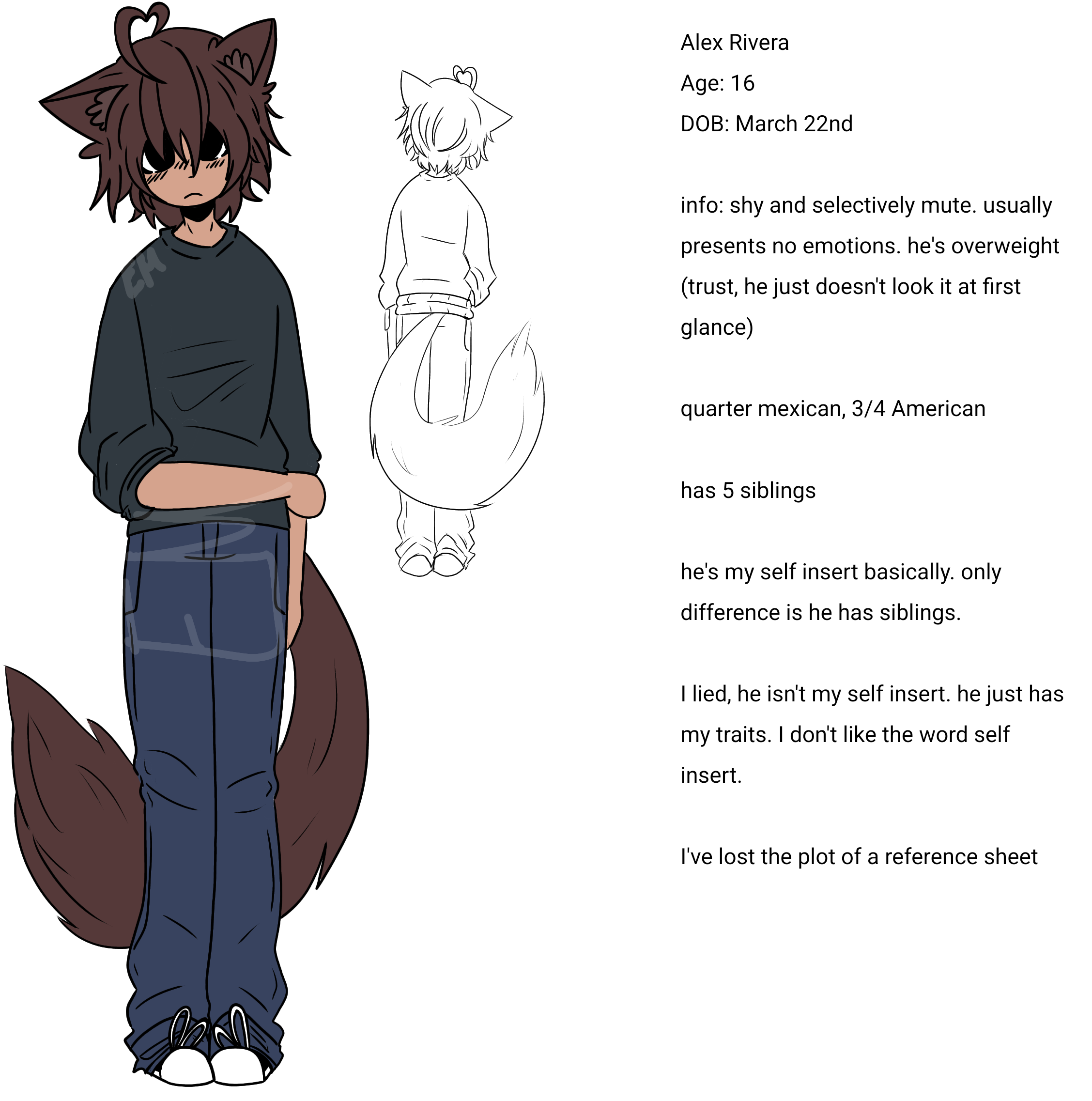 informal ref sheet - ibisPaint