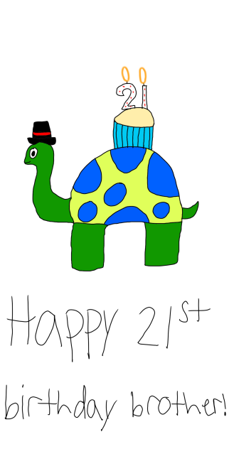 A birthday gift for my brother