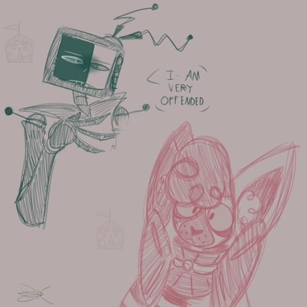 TreVor and Simon doodle