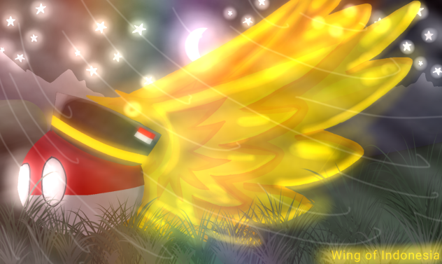 Wing of Indonesia (remake of my old art)