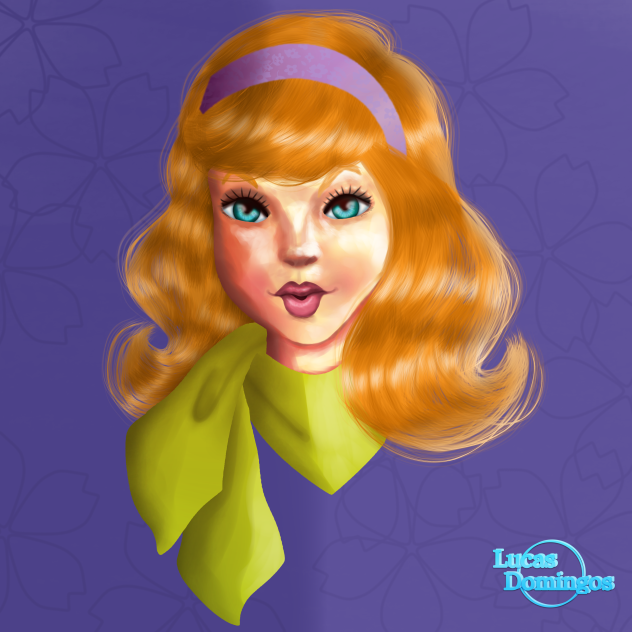 desenho digital da Daphne.