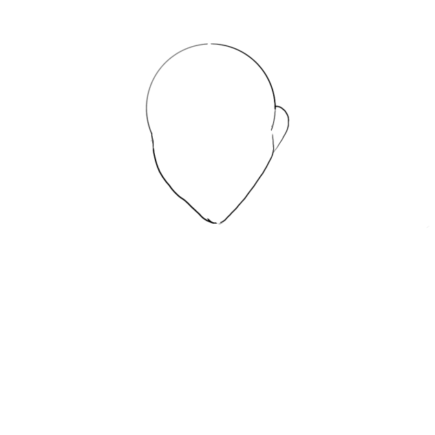 Anime head - ibisPaint