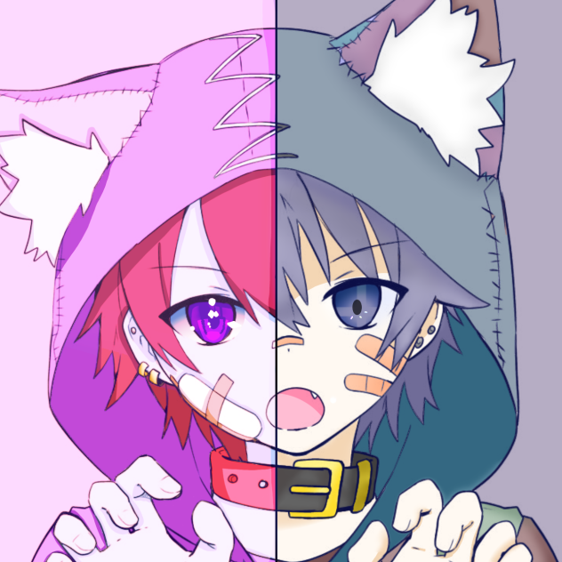 魔星藍さんと合作！