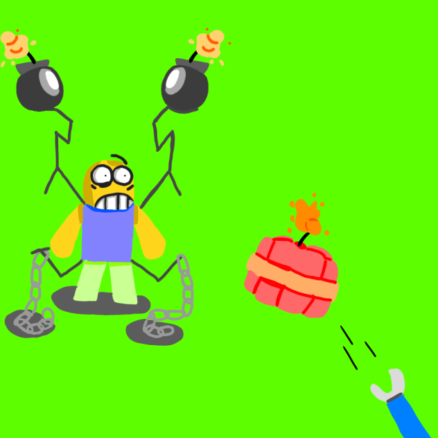 Sticky Bomb Situation. ibisPaint