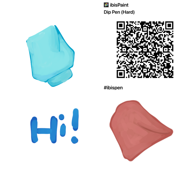 QR code - ibisPaint