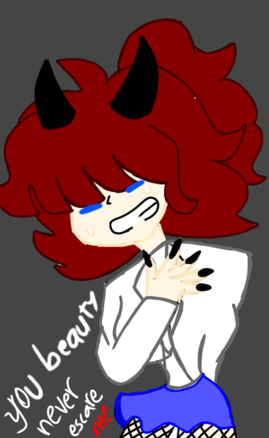 you beauty never escare me don't cry