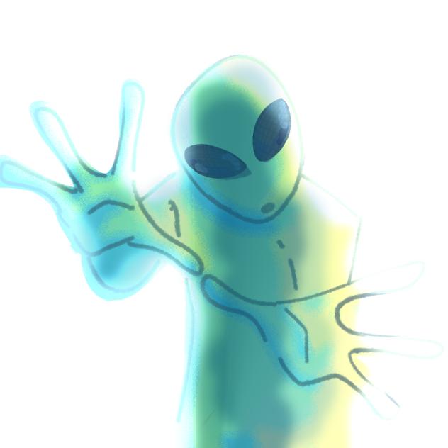 Alien doing the Fred Durst pose