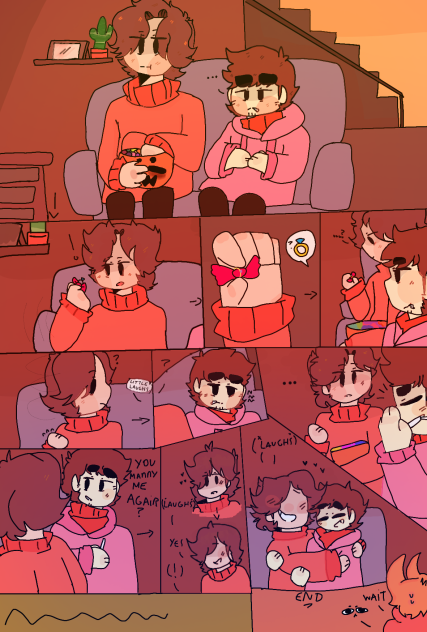little comic of Paul and Patrik