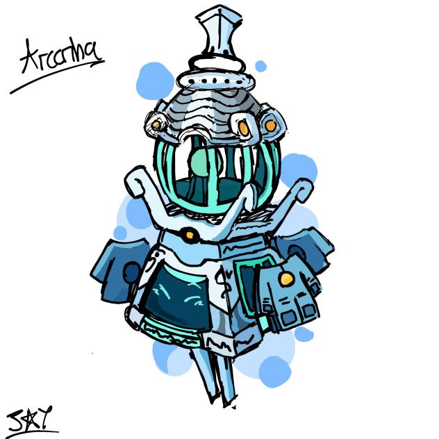 A rough Sketch of Arcorina!
