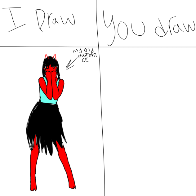 I draw u draw
