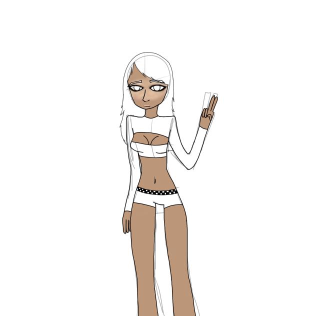 WIP of baddie girl ✨💅
