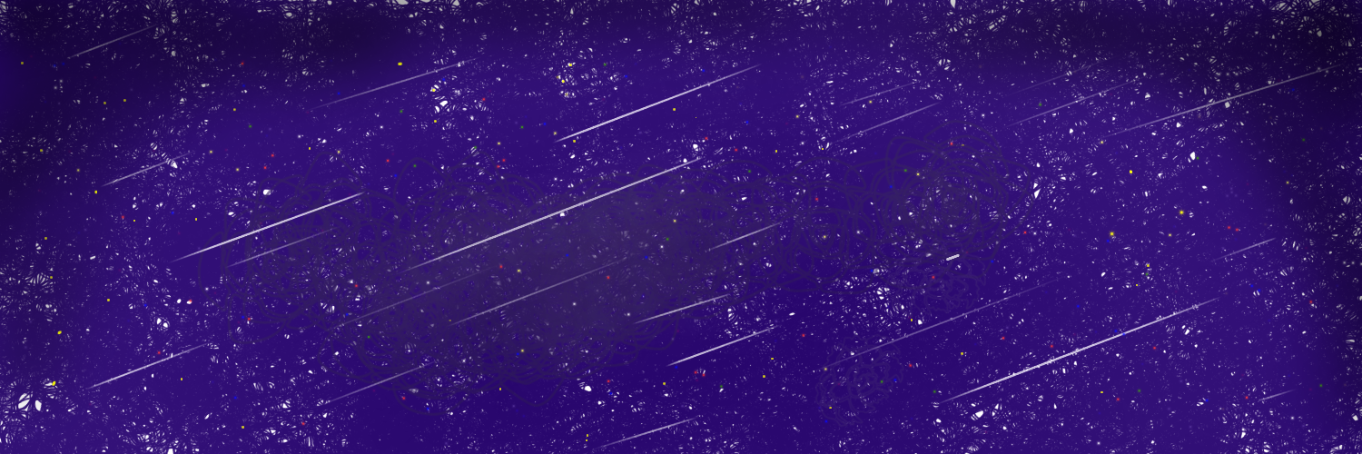 夜の空 Twitterヘッダー用 Ibispaint