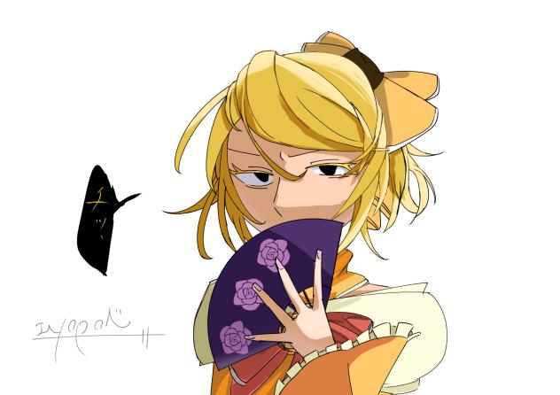 髪の毛練習②