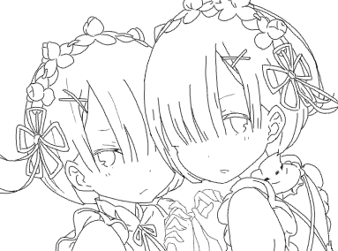 【トレス】ラム・レム - ibisPaint