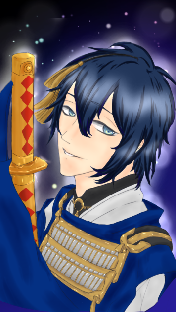 塗らせていただきました！【刀剣乱舞】三日月宗近