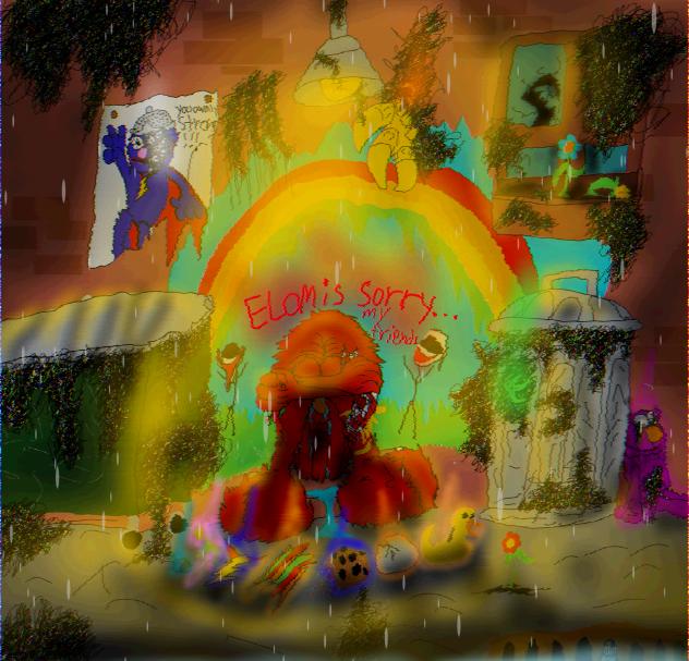 Elmo escape but….