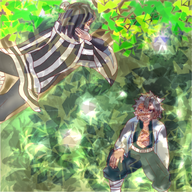 束の間