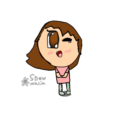 I drew a girl