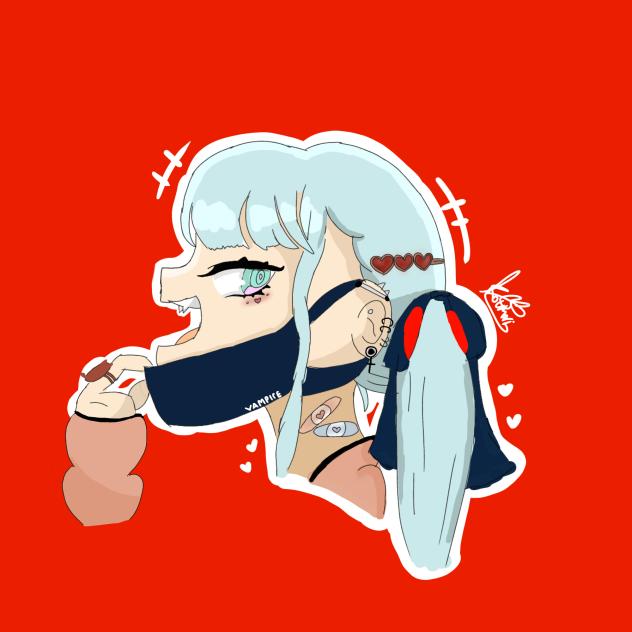 the vampire - ibisPaint