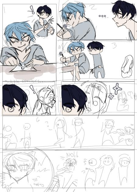 alnst unfinished short comic - ibisPaint