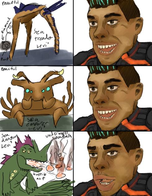 Riley reacts to (Subnautica) Leviathans
