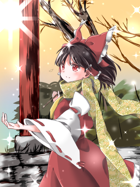 真冬の巫女