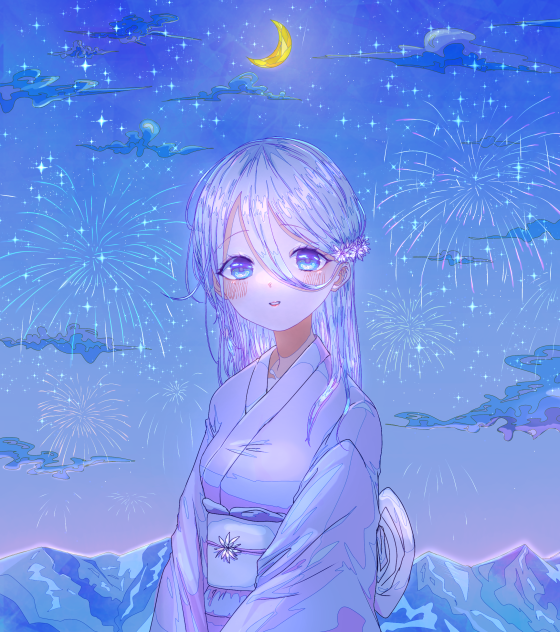 夏の雪女